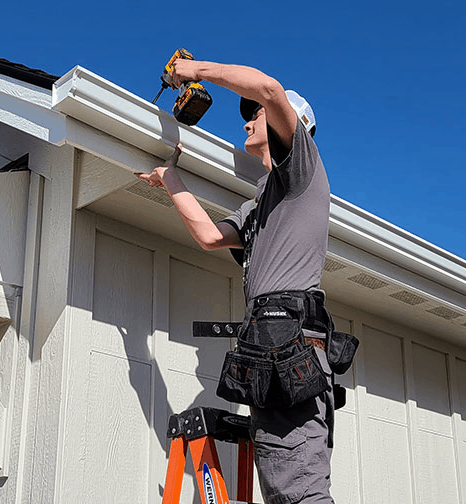 Seamless Gutters Installed